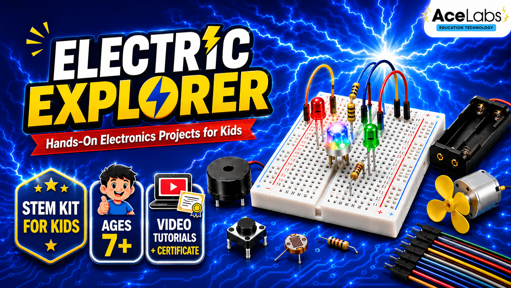Electric Explorer – 30+ Electronics Projects